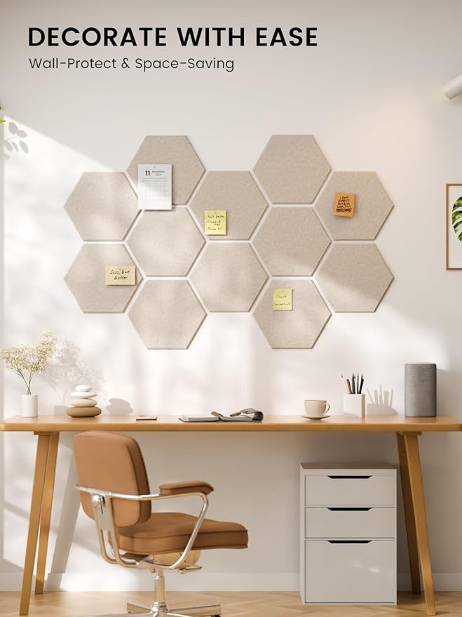 Fluxynara Hexagon Cork Board Alternative - Image 4