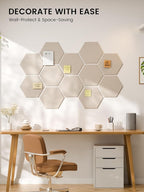 Fluxynara Hexagon Cork Board Alternative - Image 4