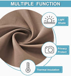 RYB HOME Room Divider Blackout Curtains, Thermal Insulated Privacy Drapes - Image 4