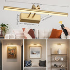 Battery Operated Wall Light for Living Room, 4000mAh Picture Light for Wall Set - Image 2