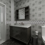 Wallpaper Border Trim Peel and Stick Vintage Black and White Boarders Self - Image 5