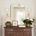 Bathroom Mirror for Wall, HD Reflection Shatterproof Mirror for Living Room - Image 8