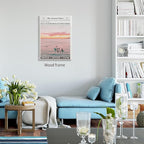 Pink Beach Newspaper Posters Vintage Fashion Coastal Girl Surf Wall Art 16X24 - Image 6