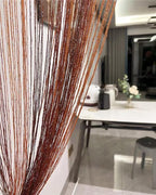 ave split Decorative Door String Curtain Wall Panel Fringe Window Room Divider - Image 3