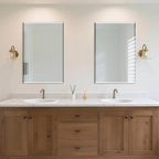 Ruomeng Wall Mirror Beveled Edge Frameless Mirror 24” x 36" Accent Mirror - Image 3
