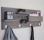 Homanu 10 Pack Coat Hooks, Heavy Duty Double Prong Coat Hooks Wall Mounted - Image 7