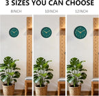 Wall Clock, Silent Wall Clocks Battery Operated 10 Inch- Modern Non Ticking - Image 9