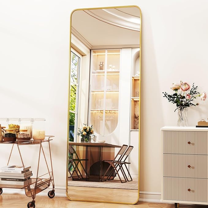 XRAMFY Full Length Mirror 23"x66", Large Floor Mirror - Image 7