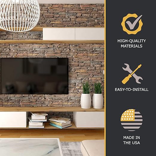 AZ Faux High-Density Polyurethane Faux Stone Interlocking Right Endcap - Image 5