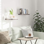 HOOBRO Floating Shelves for Wall, Wall Mounted Shelf Set of 2, 15.7" Hanging - Image 4