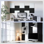 Vieshful Acoustic Panels, Peel & Stick Sound Absorbing Wall Panels, 10 Pack 12" - Image 4