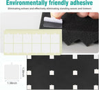 4 Pack Black Acoustic Foam Panels, High Density Soundproof Wall Panels - Image 2