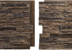 EverStone Canyon Ridge Faux Stone Panel, 45 3/4"W x 24 1/2"H x 1 1/4"D - Image 8