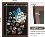 4 THOUGHT Chalk Board 24" x 36", Magnetic Large Chalkboard - Image 3