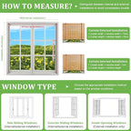 Bamboo Blinds 48x48 inch Bamboo Roman Shades - Image 6