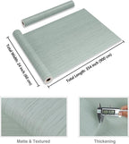 CRE8TIVE Large Size Mint Green Grasscloth Peel and Stick Wallpaper Textured - Image 7