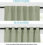 RYB HOME Blackout Curtains for Living Room, Privacy Thermal Insulating Window - Image 6