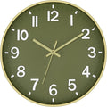 Foxtop Modern Wall Clock Silent Non-Ticking Battery Operated Round Quartz 12 by Foxtop