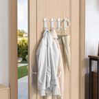 Self Adhesive Wall Hooks for Hanging: Extra Strong 13 LB, Hook for Coat - Image 6