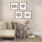 Locomiss Black and White Christian Wall Art Decor Posters, Modern Bible Verse - Image 5