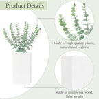 Dahey 2 Pack Wood Wall Planter Vase - Image 6