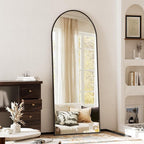 Arched Full Length Mirror, Full Length Wall Mirror Hanging or Leaning - Image 2
