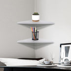 evron Corner Mounting Shelf Set of 2 – Easy to Install Floating Wall Shelves - Image 2