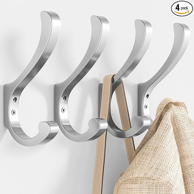 Coat Hooks for Hanging Heavy Duty by jockcaras