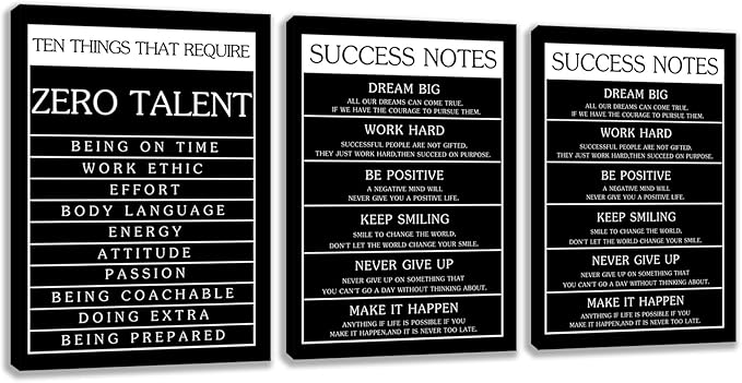 Motivational Wall Decor Paintings Inspirational Office Wall Decor Posters by Kuiluuye
