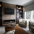 EverStone Herringbone Faux Brick Panel, 46 1/2"W x 25 1/4"H x 1"D, Horizon Color - Image 11