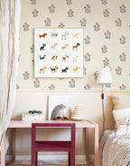 17.3”×393.7” Vintage Floral Wallpaper Retro Rose Flower Contact Paper - Image 8
