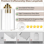 5-Light Bathroom Light Fixtures, Classic Wall Light Fixture - Image 3