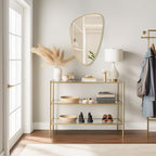 WallBeyond Asymmetrical Mirror, Irregular Wall Mirror, Wall Mirrors Decorative - Image 4