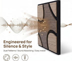 Acoustic Wood Slat Panels, 3D Fluted Wood Panel Sound Absorbing Panel - Image 5