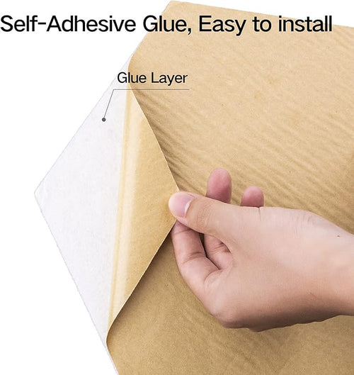 22 Pack Self-Adhesive Acoustic Panels 12" X 10" X 0.4" - Image 2