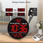 WallarGe Large Digital Wall Clock - Image 5