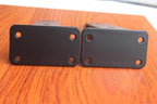6 Pack - 4 inch Black Hidden L Shelf Bracket Iron Floating Shelf Brackets - Image 4