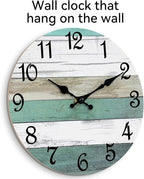CHYLIN Wall Clock, 12 Inch Wall Clocks Battery Operated Silent Non Ticking - Image 4
