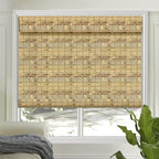 Letau No Drill No Tools Cordless Wood Window Shades Blinds, Bamboo Light by LETAU