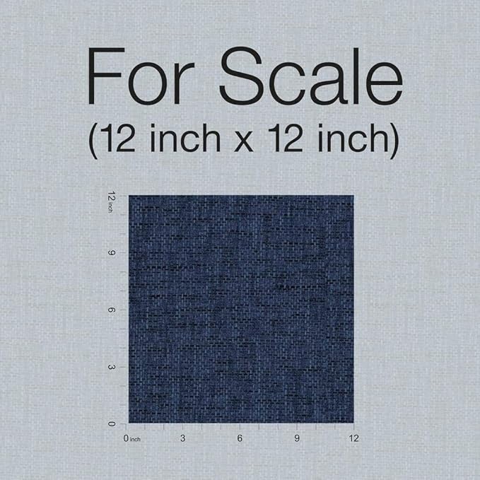 RoomMates RMK11698RL Navy Faux Grasscloth Weave Non-Textured Peel and Stick - Image 7