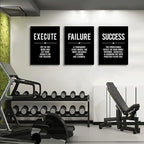 Framed Canvas Wall Art Success Quote - Image 5