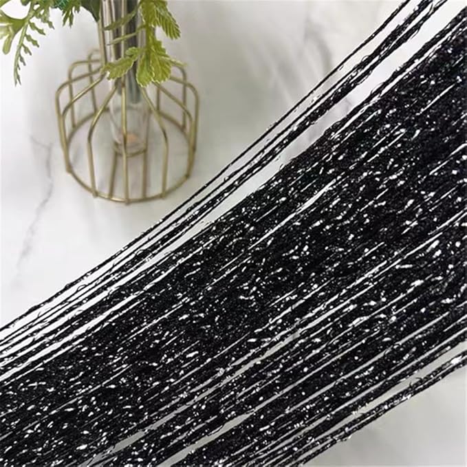ave split Decorative Door String Curtain Wall Panel Fringe Window Panel Drapes - Image 3