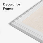 U Brands Bulletin Board, 18 x 24 Inch Linen Fabric Pin Board, Farmhouse White - Image 3