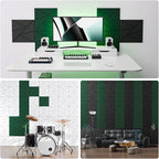 22 Pack Acoustic Panels with Self-Adhesive, Sound Panels High Density, - Image 4