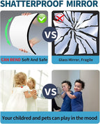 Shatterproof Wall Mirror Full Length - Image 3