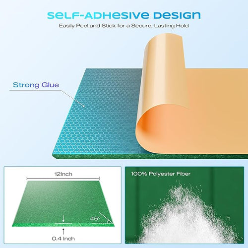 22 Pack Self-Adhesive Acoustic Panels, Soundproof Wall Panels - Image 2
