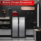 4 x 8 FT Slatwall Panel Garage Wall Organizer, Heavy Duty Slat Wall Paneling - Image 7