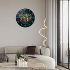 Kitchen Wall Clock Battery Operated 12 Inches Round Decorative Clocks - Image 2