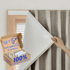 Peel & Stick 100% Blackout Panel by Sovtfides