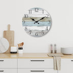 Wall Clock, 16 Inch Silent Non Ticking Wall Clocks Battery Operated, Rustic - Image 7